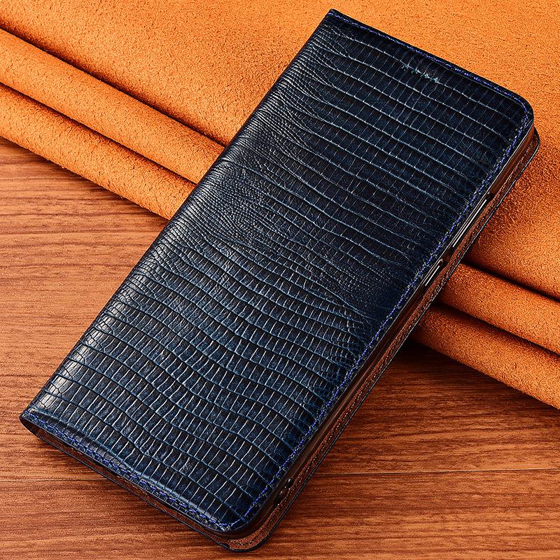 Чехол-книжка из кожи для ZTE Blade V41 Vita Smart — серия V40Pro