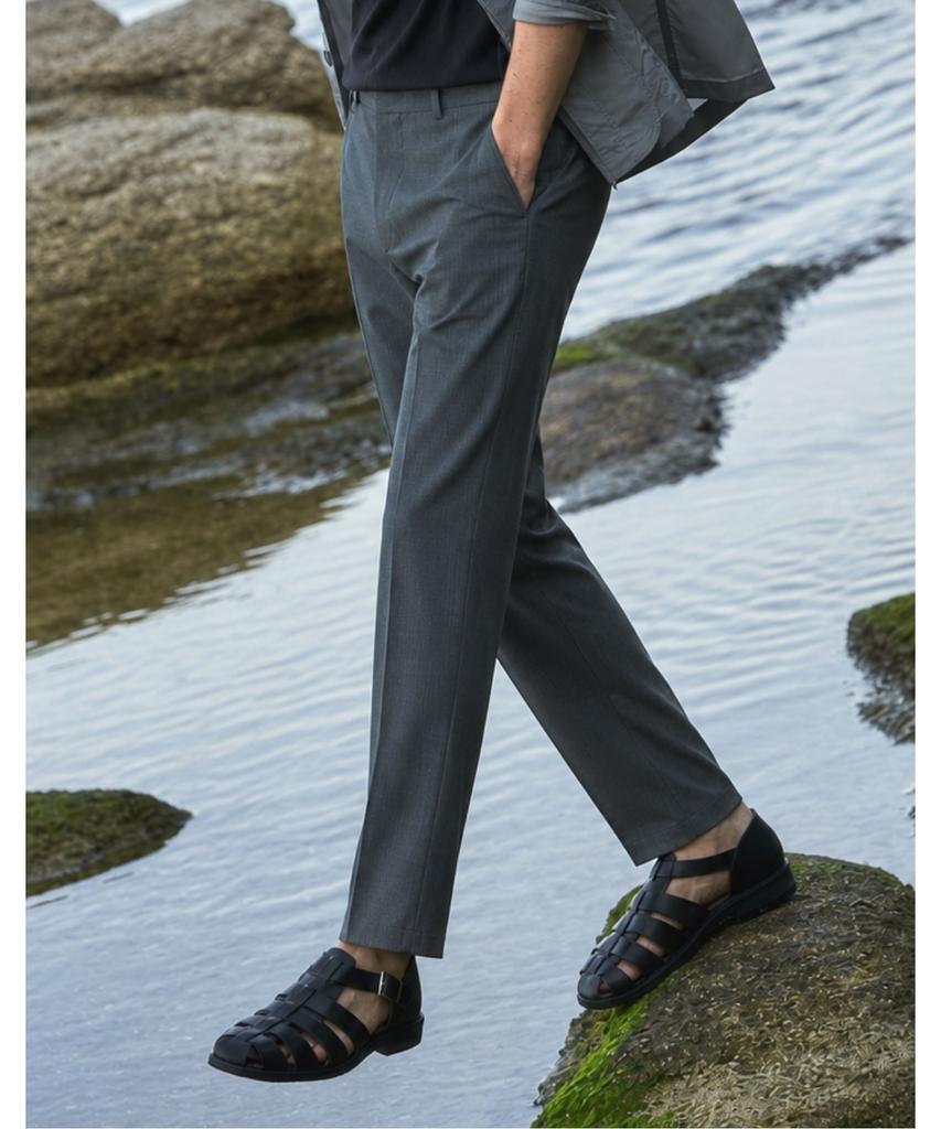 TREMOLO Cotton Blend Stretch Pants_Trndl4M3321