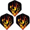 15-30 PCS Beautiful Reflective Laser Dart Wing Set A B C Darts Flights  High Quality  Durable PVC Nice Dart Flights Set