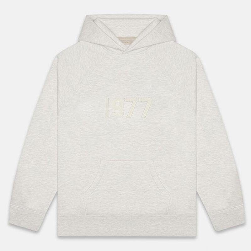 Толстовка с капюшоном 2022 SS 1977 Флок ESSENTIALS, Новый Стиль Плюс Бархат, Модный Бренд, Горячая Распродажа За Рубежом