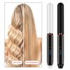 Wet And Dry Use 2-in-1 Hair Straightener Negative Ions Hair Iron Hairstyle Design Hair Curler