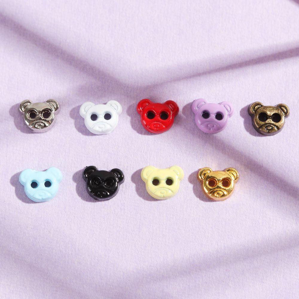 5 мм Craft Dollhoues Миниатюрная одежда Швейные пряжки Мини-пуговицы DIY Кукольная одежда Металлическая пряжка