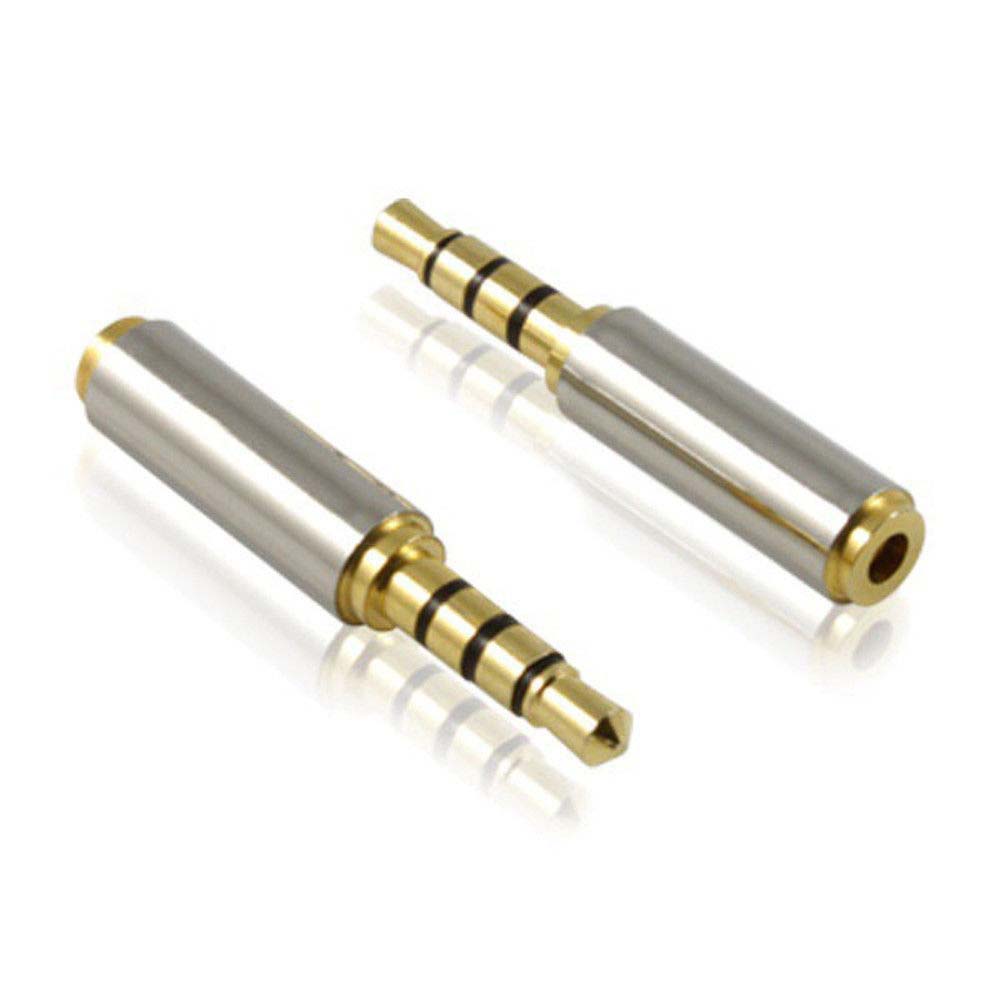 3.5mm to 2.5mm Male to Female Converter Earphone Amplifier Audio Connector Audio Plug Audio Adapter