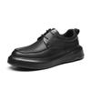 Men's Shoes Leather Casual Shoes Men's New Lace-up Leather Shoes Men's Platform Men's Shoes Leather Breathable Super Soft Comfortable Non-slip