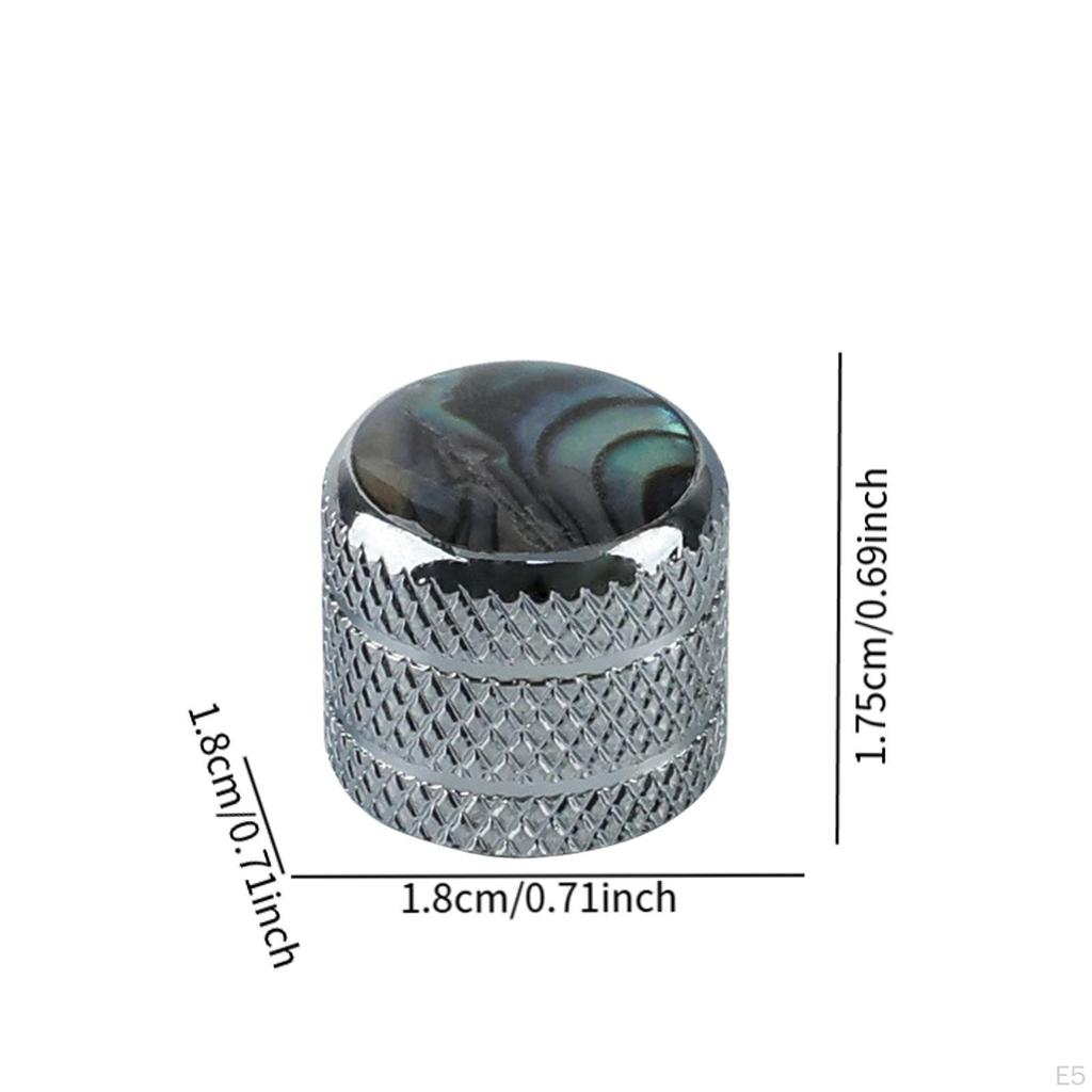 Control Knob Potentiometer Pot Knob,Sturdy,Easy Installation,for 6mm Shaft Pots Professional Guitar