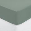 Drap Housse - Coton - 90 X 190 Cm - Couleur Celadon - Bonnet 30 Cm - OEKO-TEX®