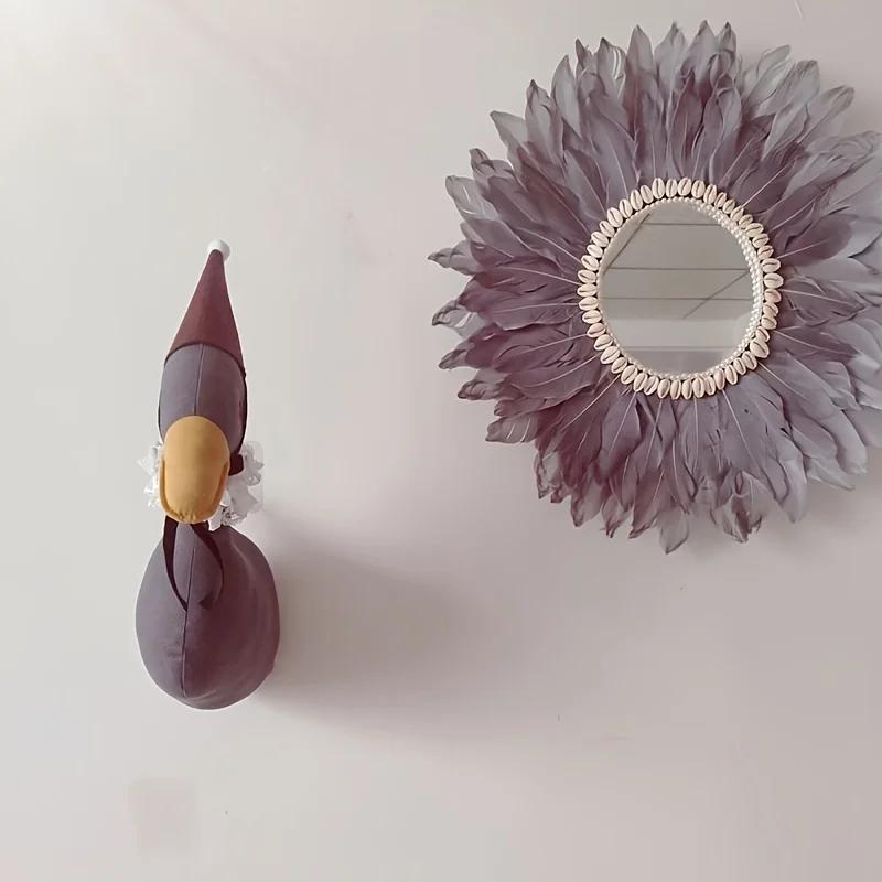 Голова животного Инс Скандинавская Утка Орнамент Настенный Подвесной Декор Реквизит Украшение для Вечеринки по Случаю Дня Рождения