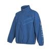 Embroidered Logo Half-Zip Stand Collar Jacket Men Jacket Blue FZ4727-476