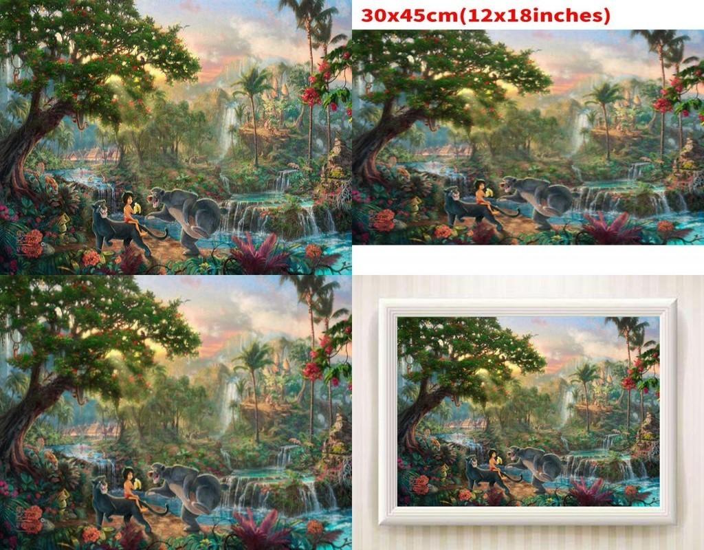 Холст Настенное Искусство Принцесса Русалочка Для Современного Сказочного Декора Спальни Мультяшный Стиль Красочная Картина С Рамкой Распылением Различные Размеры