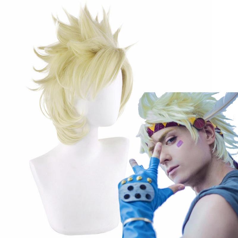 Косплей костюм на Хэллоуин Цезарь Цеппели из JoJo's Bizarre Adventure