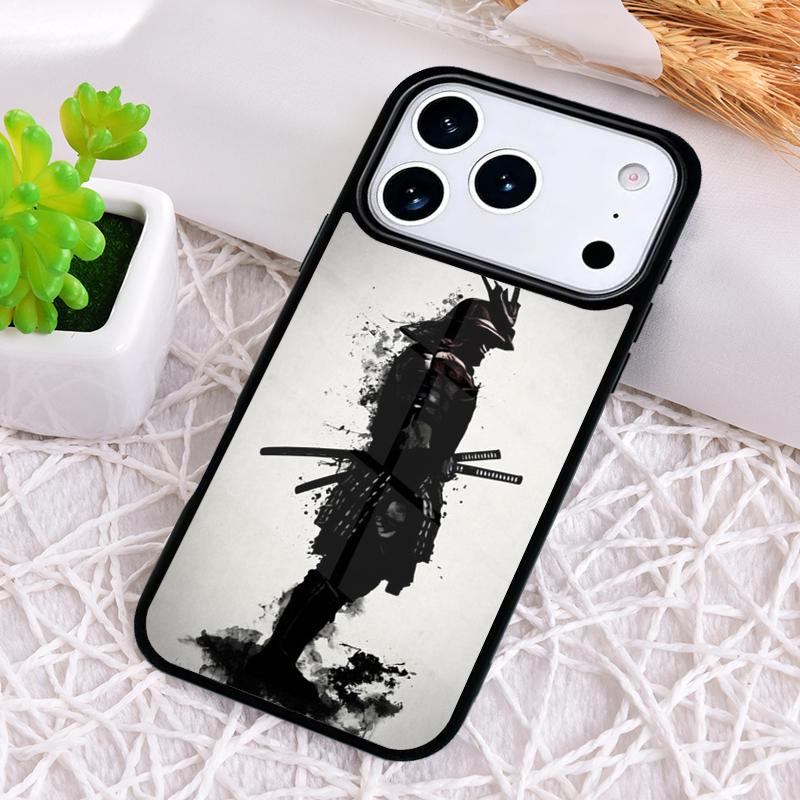Чехол для телефона Japan Samurai Ninja Ronin для iPhone 17 Air 16 15 11 12 14 13 Pro Max Ударопрочный чехол