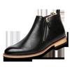 Men Boots Genuine Leather Fashion Classic Business Office Formal Ankle Boots Men Shoes Male Casual Handmade Round Toe 247