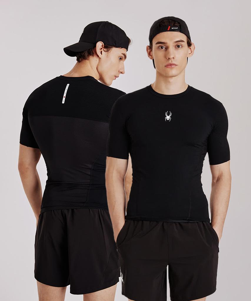 SPYDER Men'S Training Proweb Baselayer Short Sleeve Spipcncs201Mblk