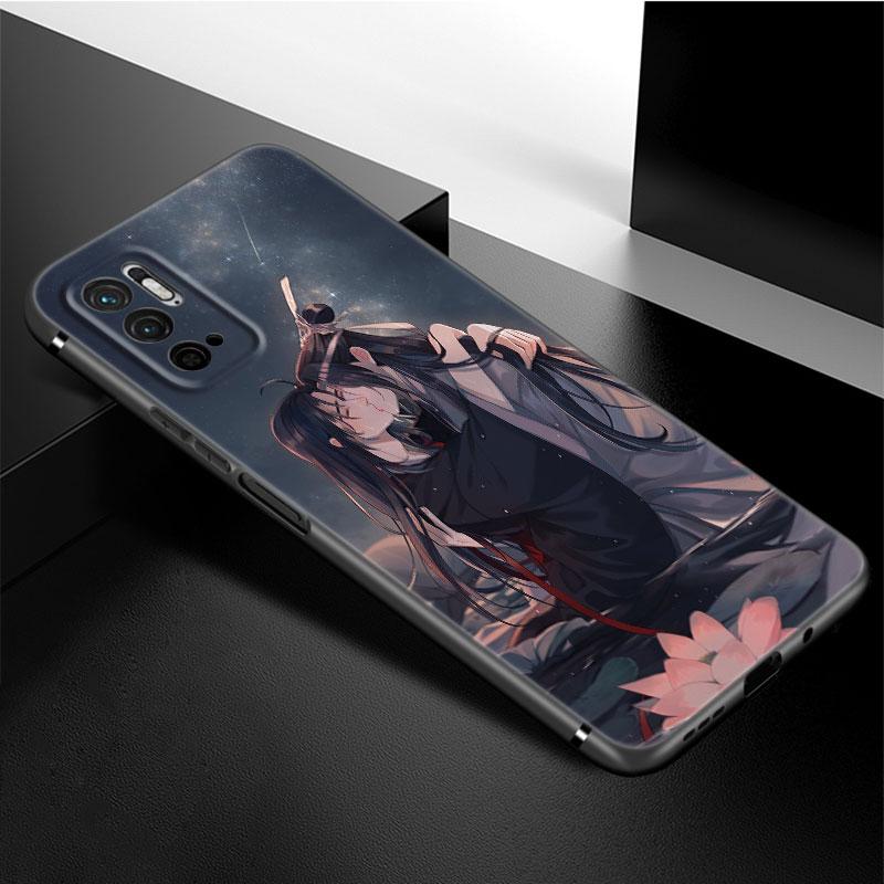 Anime Mo Dao Zu Shi Phone Case For Xiaomi Redmi Note 11 10 9 8 Pro 11T 5G 10T 10S 9S 9T 9i 9C 9A 8T Soft TPU Black Cover Funda