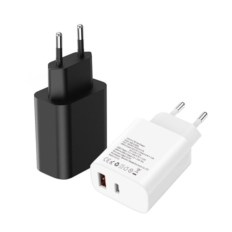Зарядное устройство Pd 20 Вт подходит для Samsung Apple 15 Сертификация ETL зарядного устройства 20 Вт, регулируемая США быстрая зарядка переменного тока