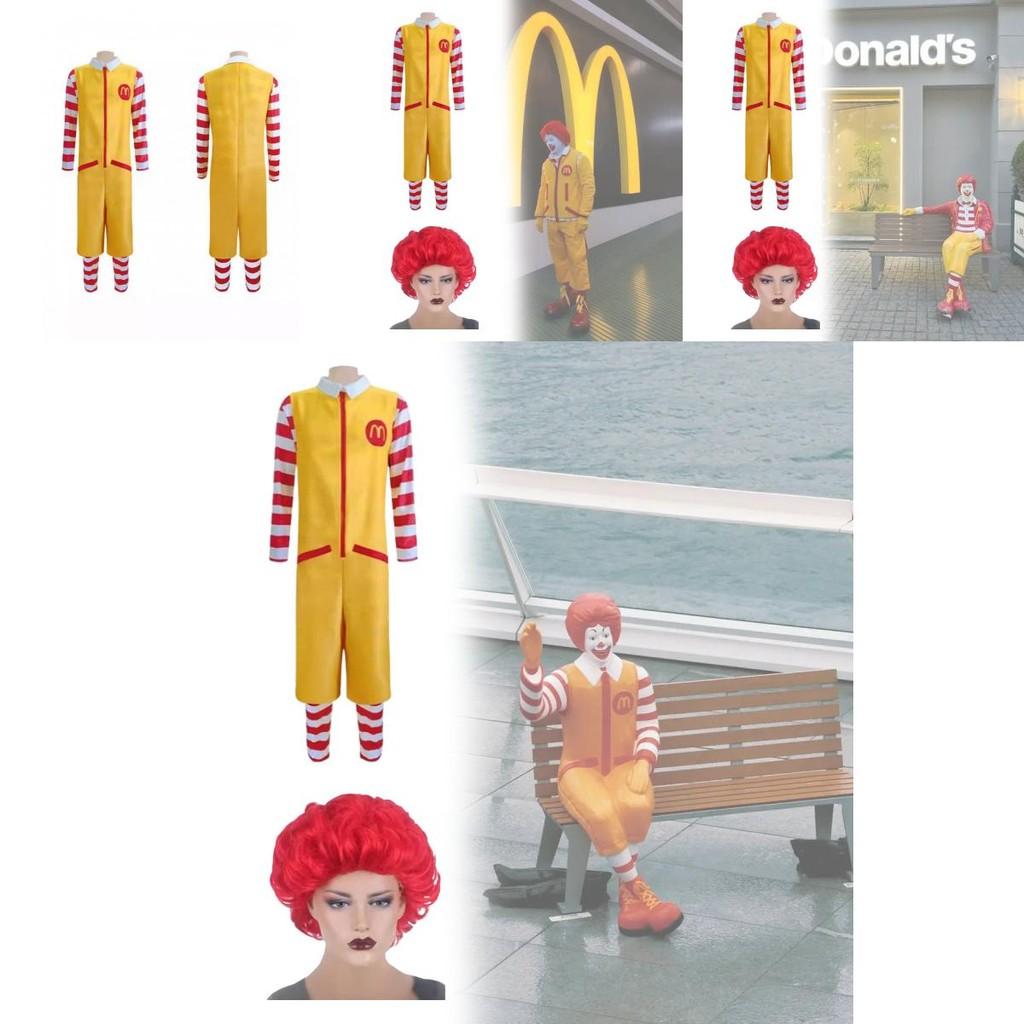 Mcdonalds Uncle Cosplay Costume With Youthful Streetwear Style For Role Play And Events