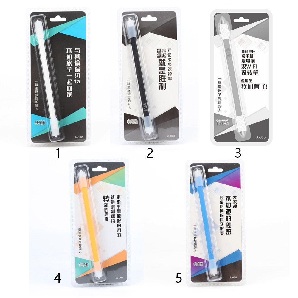 Снятие стресса Противоскользящая Игрушка для развития интеллекта пальцев Катящаяся Вращающаяся Игровая ручка Нескользящая Вращающаяся ручка