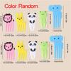 10pcs Animal Cute Fruit Fork Mini Cartoon Kids Snack Cake Dessert Food Pick Toothpick Bento Lunches Party Decor Random Color