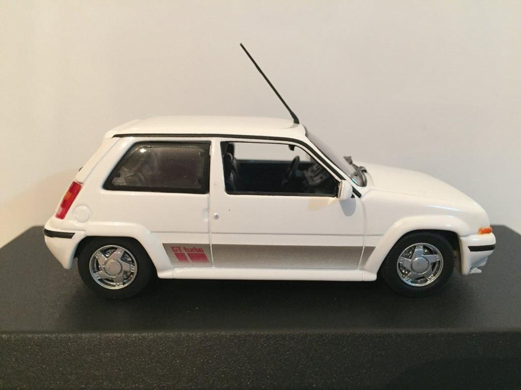 Norev scale Renault 5 GT Turbo 1989 White Finished Product 1/43
