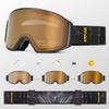 Photochromic UV400 Protection Ski Goggles Sports Mask for Men Women Winter Anti-Fog Snowboarding Goggle Skiing Glasses
