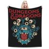Dungeons Dragons DnD Одеяла Флис Зима Дышащее Супер Теплое Плед для Дома Улицы Плюшевое Тонкое Одеяло