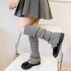 Japanese Style Children's Leg Warmers Harajuku Ballet Guards Socks Knitted Leg Cover  Autumn/Winter