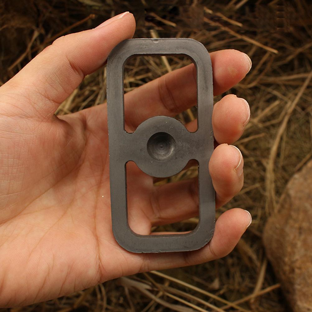 Outdoor Flint Starter Carbon Steel Fire Striker Kit Primitive Fire Starter Camping Fire Starter