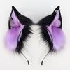 New Halloween handmade animal ear headband cosplay Plush, realistic fox ear headband for cosplay events and live streams