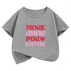 More Amor Por Favor Graphic T Shirts Funny Kids Childrens Summer Retro Spanish Love Tshirt Boys Girls Casual Top Tee