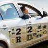 2025 Graduation Car Magnets Congrats Grad Magnetic Stickers Set Graduation Party Decor Magnets for Cars Fridge Garage Mailbox