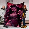 1pc nezouko5 Theme Blanket - Digital Print, Polyester, Cozy for All Seasons, Perfect for Outdoor, and Travel