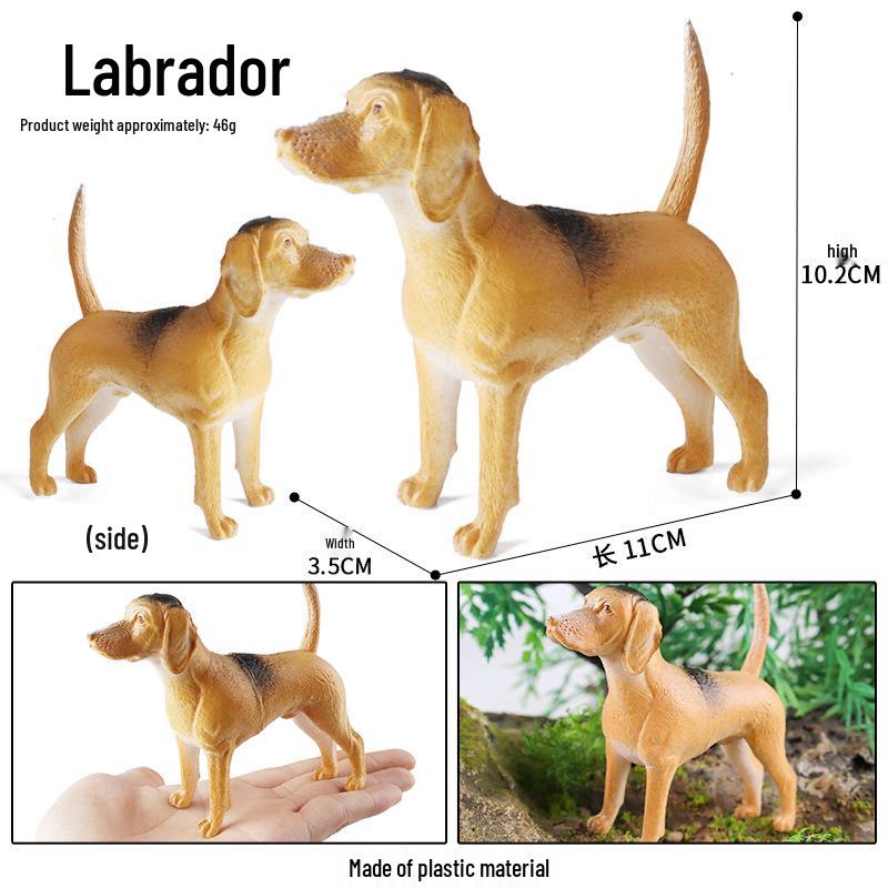 Kids' Wild Animal Figures: Lion, Tiger, Cow, Goat, Rhino, Horse, Leopard, Elephant - Plastic Educational Toys