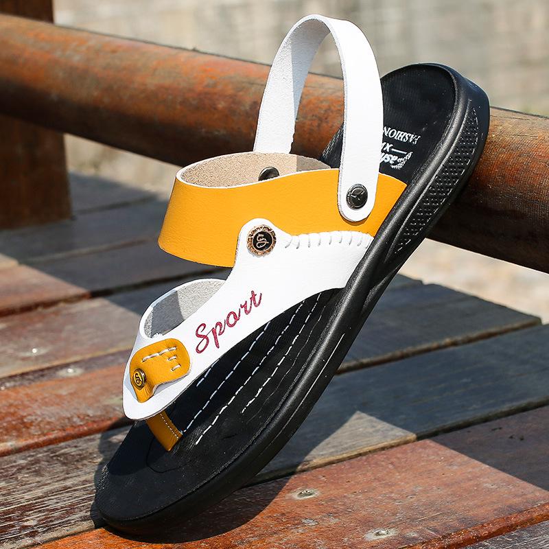 Мужские сандалии и тапочки летние новые сандалии повседневная модная пляжная обувь мужские гладиаторские сандалии летние zapatos de hombre