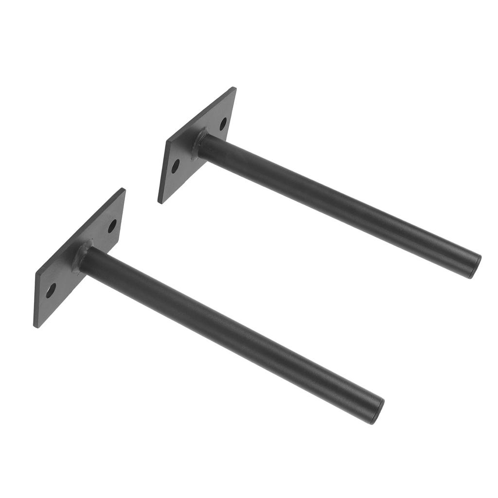 2pcs Wall Mounted Weight Plate Holder Wall Weight Storage Rack Alloy Steel Construction Diameter 1.0