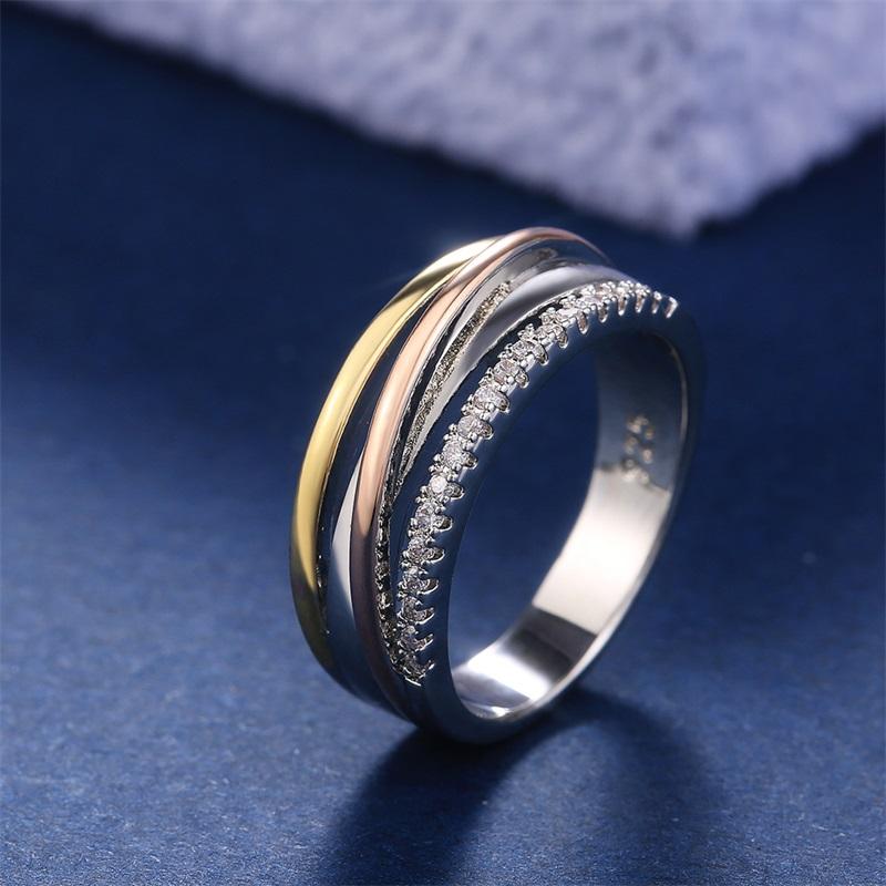 Модные украшения для женщин, необычные аксессуары для пальцев в виде креста, высококачественные кольца для помолвки и свадьбы