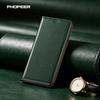 Luxury Genuine Leather Case for Xiaomi Poco X8 X7 X6 X5 X4 X3 Pro Max GT Neo 5G Horse Skin Texture Card Pack Phone Case