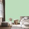 Mint, green and white striped wallpaper for living room and bedroom 50x1000