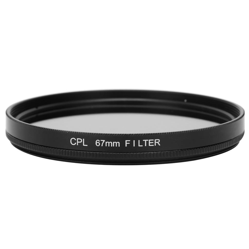 Junestar CPL Lens Filter Polarizing Lens for CanonNikonSonyOlympusFuji Camera Polarizer67mm