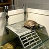 Non-Slip Ramp Solid Form Hanging Turtle Basking Platform with Suction Cups, Non Slip Reptile Dock Sunning Ramp, Aquariums Tank Accessories for