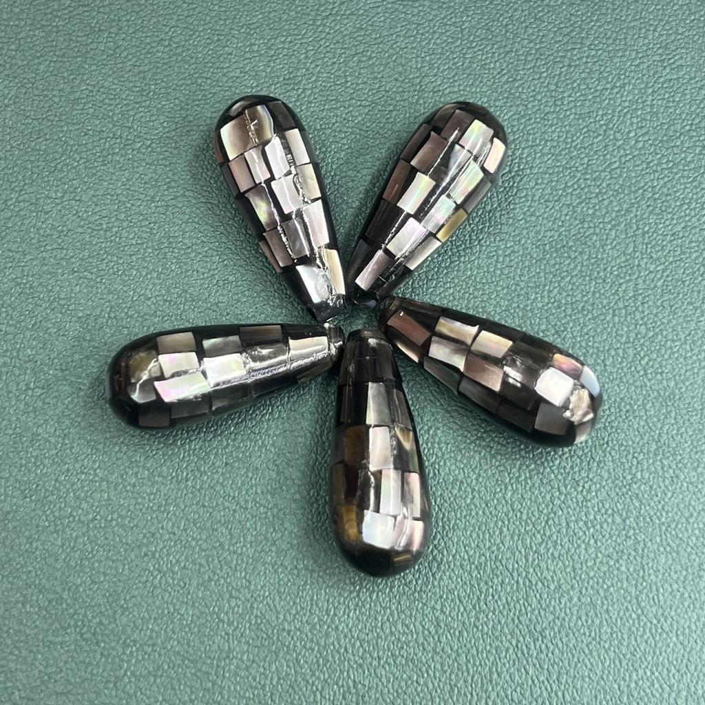 1 шт., Подвеска из черной натуральной ракушки, Модный минималистичный стиль, Мужские женские шармы, Аксессуары для DIY ожерелья, Креативное изготовление ювелирных изделий, Праздничные поделки