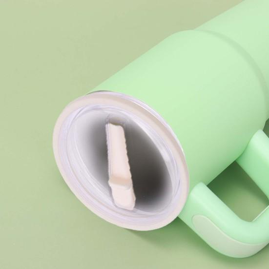 2 комплекта крышек для стаканов объемом 40 унций с трубочкой для Stanley Quencher, многоразовая сменная крышка с трубочкой, брызгозащитная крышка для стакана HydroJug Traveler