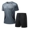 European-Style Basketball Short Sleeve Set: Casual Sporty Couple Outfit