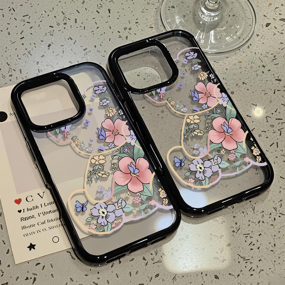 Акриловый чехол для телефона для iPhone 11 12 13 14 Pro 12 14 16 Pro Max для Samsung A16 A36 A56 S24 FE Высококачественный расписной противоударный чехол для мобильного телефона