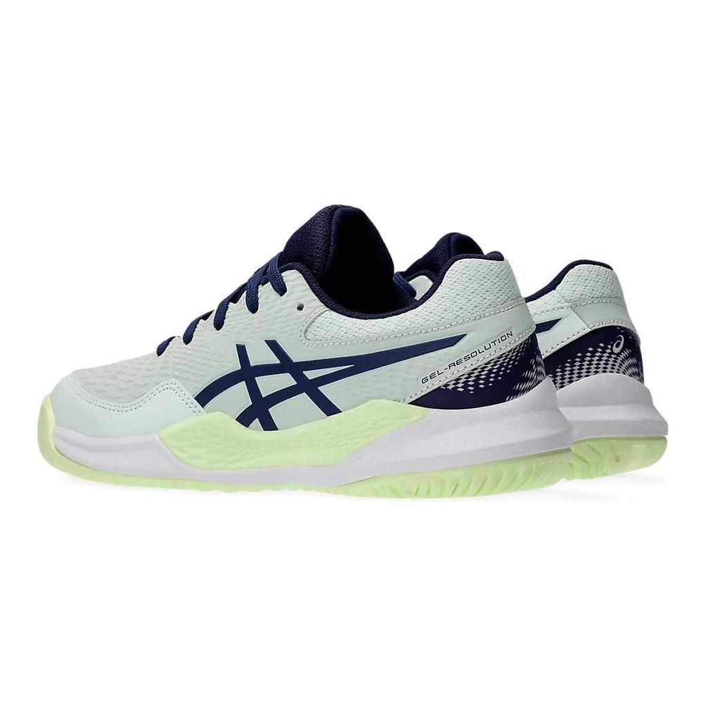 Asics Детские кроссовки Gel Разрешение 9 GS Pale Mint Blue Expanse Зеленые 1044A067-301