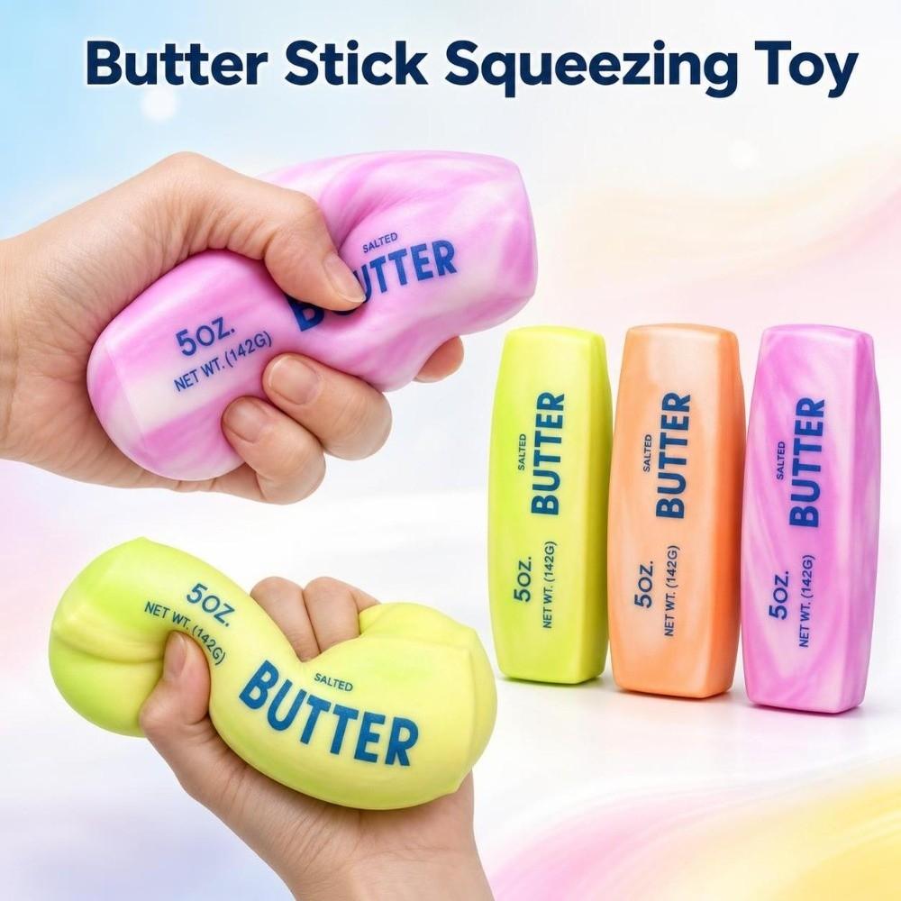 Hand Relax Sensory Stress Stick Anxiety Relief Butter Stick Squishy Toy Office Desk Toy