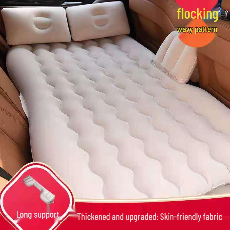 Надувной автомобильный матрас для внедорожников и седанов - складная дорожная кровать для сна и самостоятельных поездок.