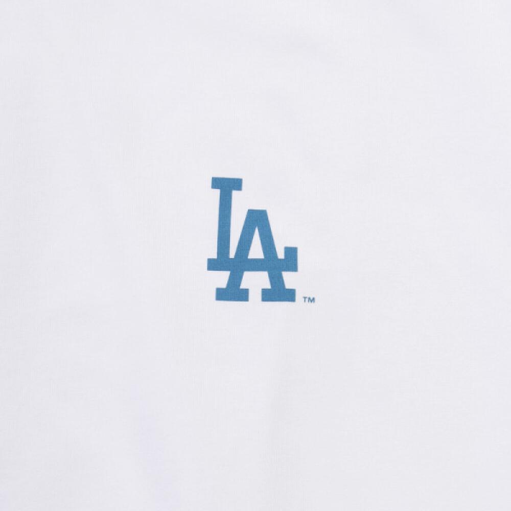 New Era La Dodgers Командная футболка с флагом белая