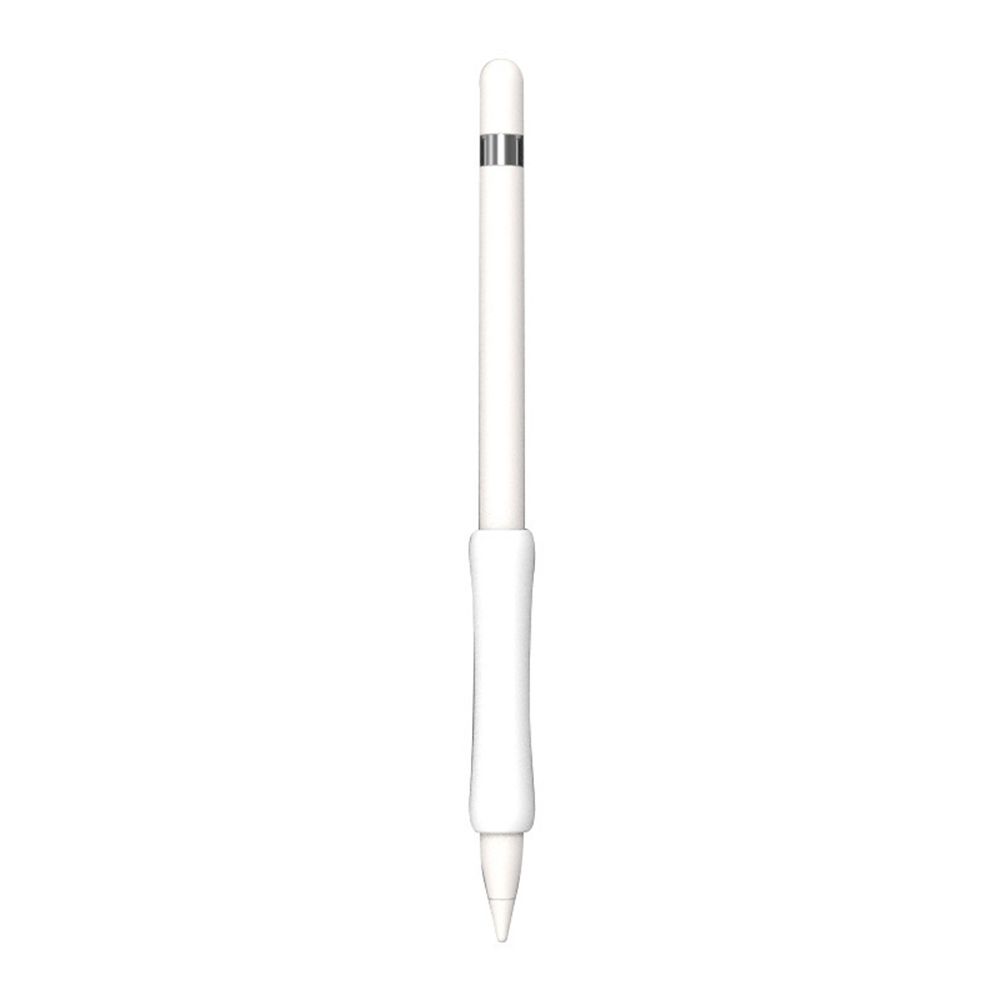 Мягкий силиконовый чехол-накладка с захватом-ручкой для Apple Pencil 1/2