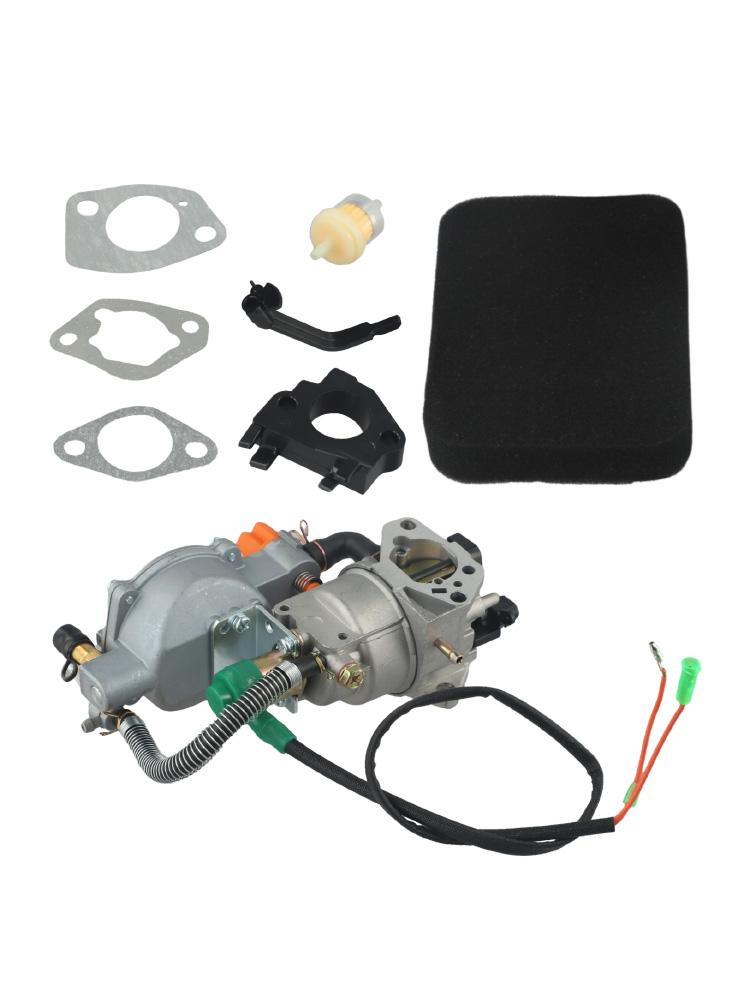 1pc Dual Fuel NG Conversion Carburetor Kit For 4.5 KW To 10 KW Generators Garden Power Tool Accessories