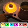 20W Cup Heater Cup Warmer 3 Gear Heating Coaster Smart Thermostatic Heat Plate Essential Oil Diffuser Coffee Milk Heating Pad